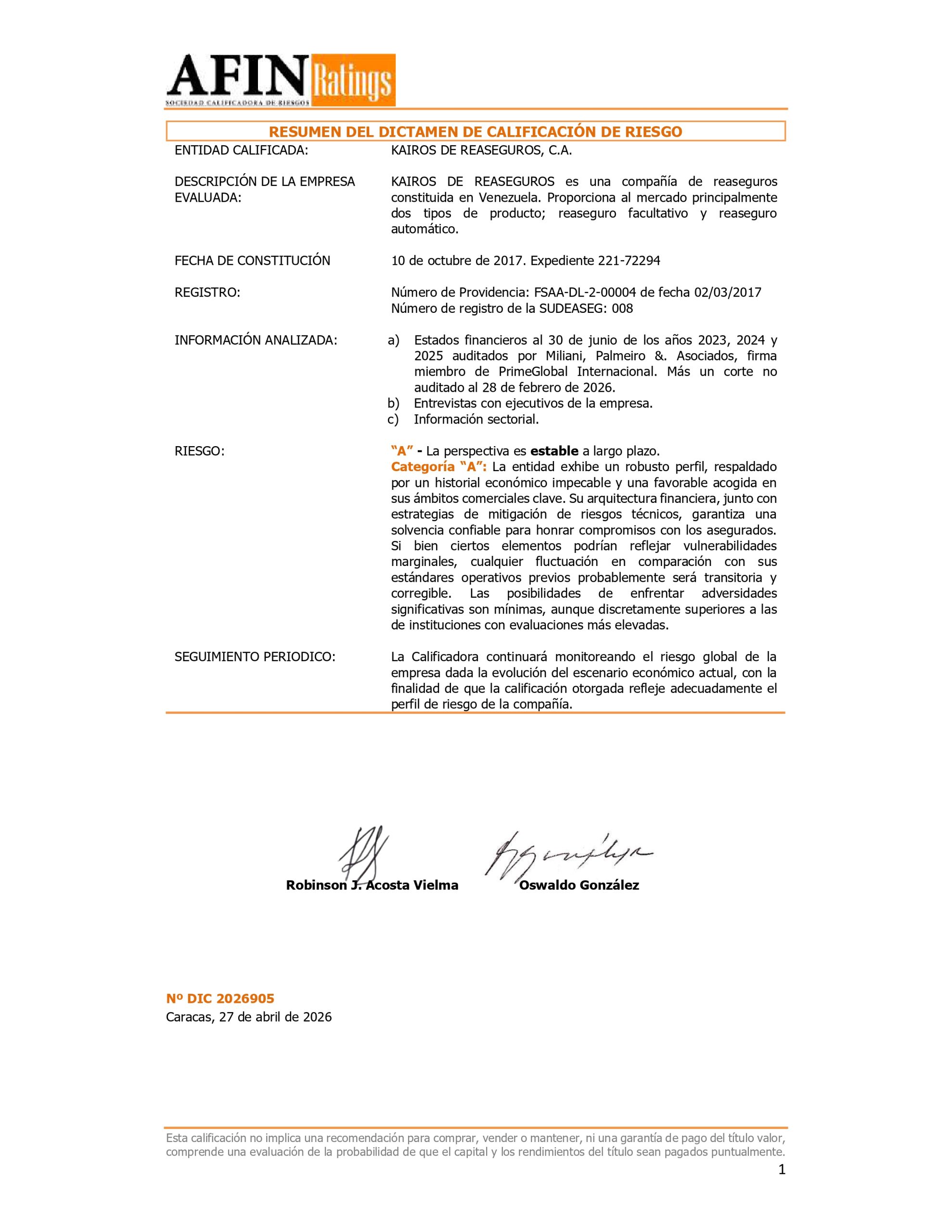 Dictamen de Calificación_Afin Rating Abril 2026